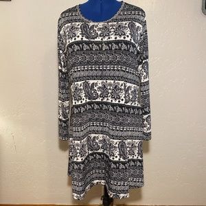 Curvy Lily long sleeve  dress, size 2X.